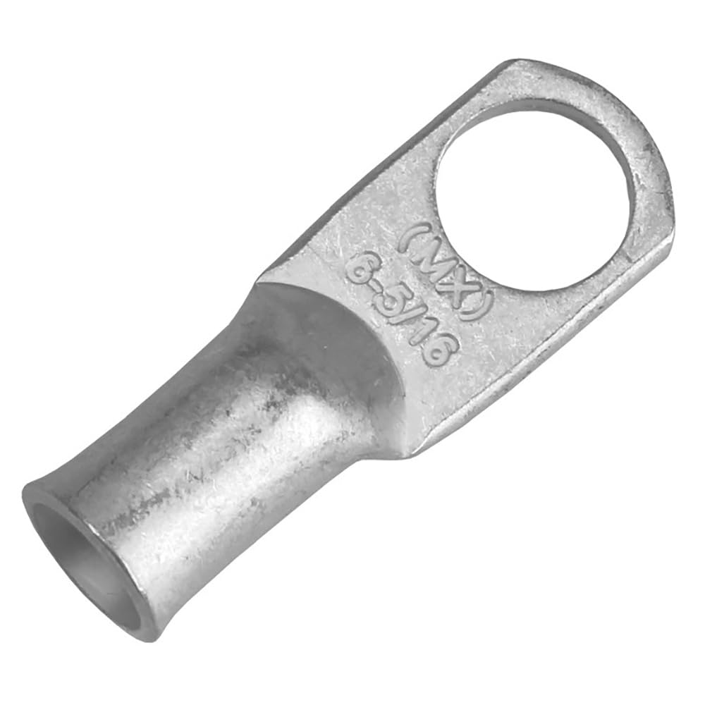PACER TAE6-56R-2 Pacer Tinned Lug 6 AWG - 5/16" Stud Size - 2 Pack [TAE6-56R-2]