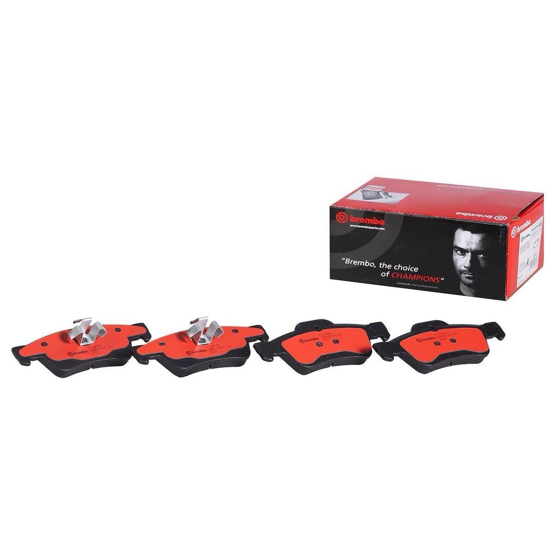 BREMBO P50064N Brembo P50064N Premium Ceramic Rear Disc Brake Pad Set MERCEDES-BENZ OE# A0044205220