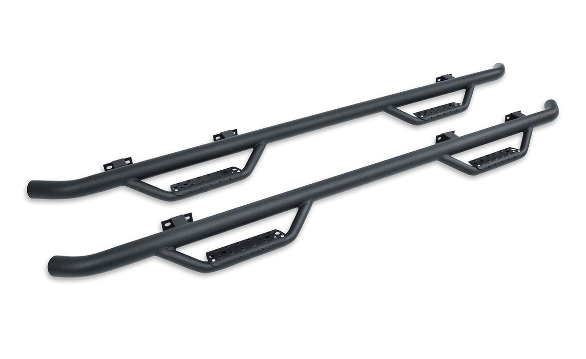 GO RHINO D20073T Go Rhino Dominator Xtreme D2 Side Steps Side Steps | 73" Mild Steel, Textured Black | D20073T