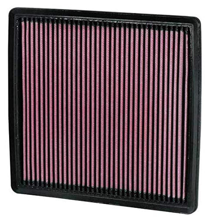 K&N FILTER 33-2385 K&N High-Flow Original Lifetime Engine Air Filter: Increase Performance, Premium, Washable: Compatible with 2007-2026 FORD/LINCOLN: Expedition, F150, F250, F350, F450, F550, F560, Navigator, 33-2385