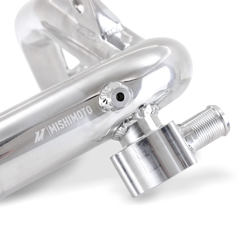 MISHIMOTO MMICP-BR23-21UHP Mishimoto High-Mount Intercooler Pipe Upgrade Kit, Compatible with Ford Bronco 2.3L 2021+, Polished