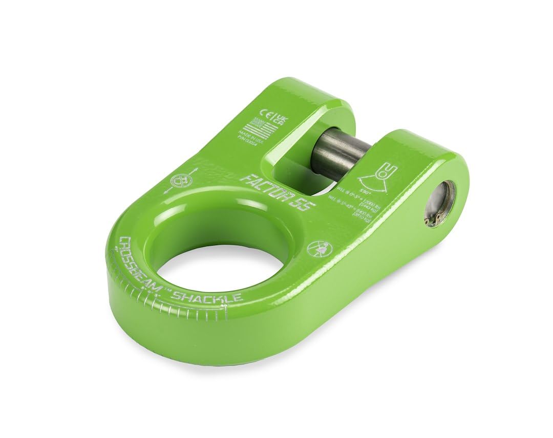 FACTOR 55 00054-08 Factor 55-00054-08 - Crossbeam Shackle Green