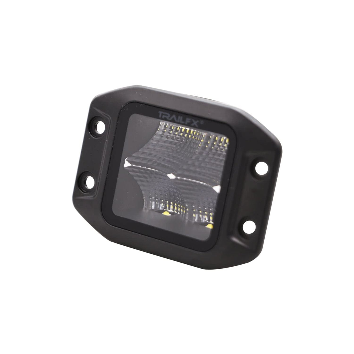 TRAILFX 2X2CFFMB Trailfx 2X2CFFMB BLACK POD 4X5W FLUSH MOUNT FLOOD SI