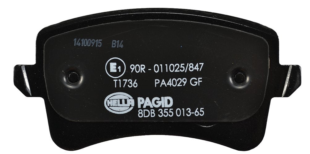 HELLA 355025381 Hella 355025381 BRAKE PAD SET DISC BRAKE