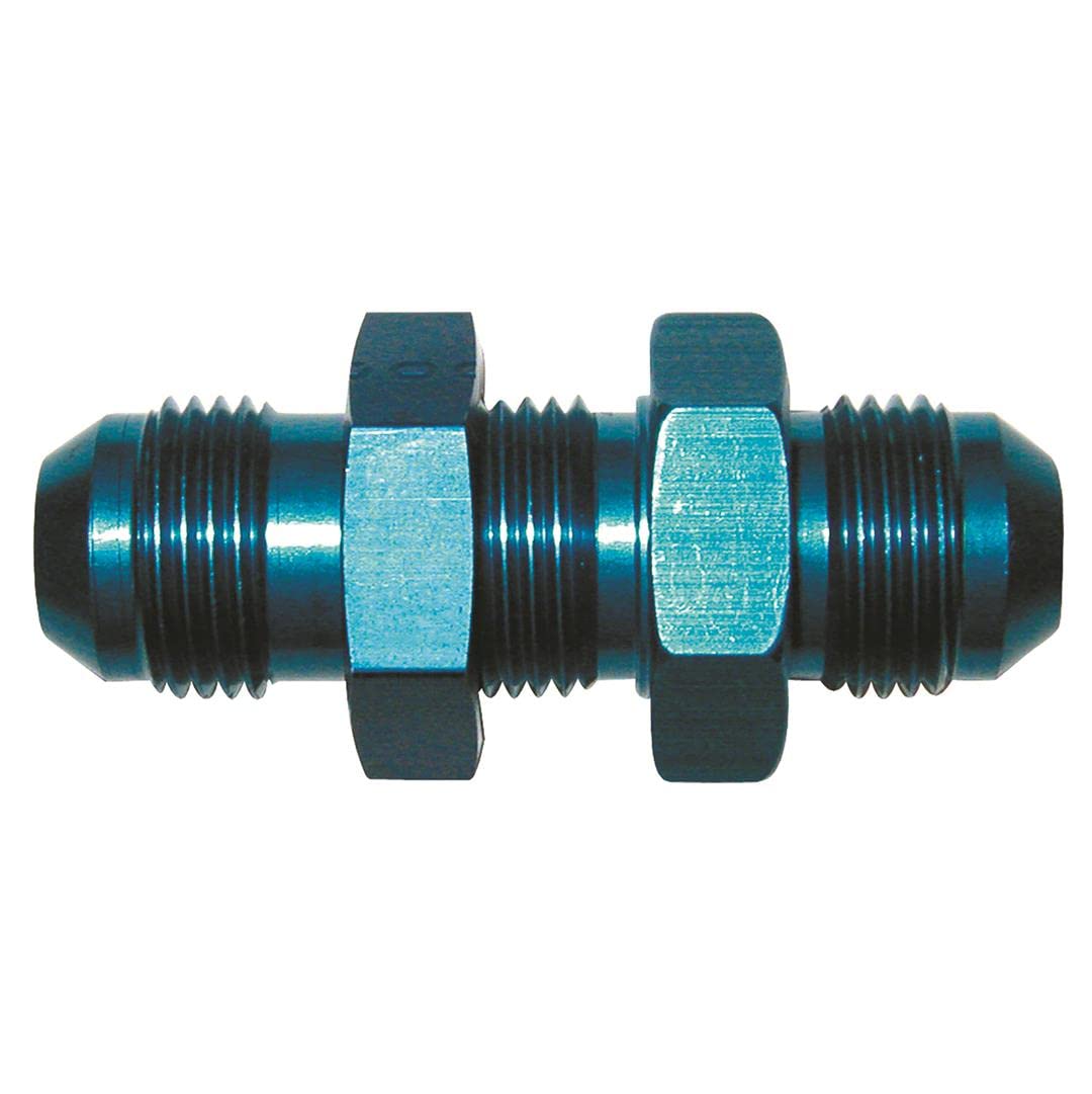 SPEEDFX 560632BK Speedfx 560632BK -6AN BLK ST BULKHEAD FLARE