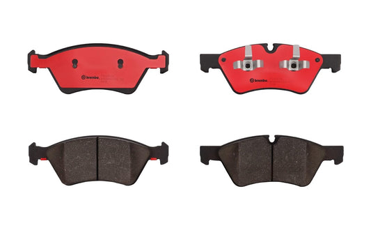 BREMBO P50063N Brembo P50063N Premium Ceramic Front Disc Brake Pad Set MERCEDES-BENZ OE# 1644202220