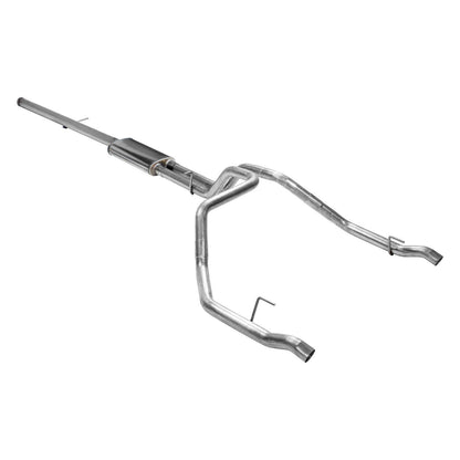 Flowmaster 717894 Flowmaster 717894 FlowFX Cat-Back Exhaust Kit 3 Inch to 2.5 Inch 409 Stainless Steel Compatible with 2019-2024 New Body Chevy Silverado GMC Sierra 1500 Crew Cab/Double Cab 5.3L Dual Exhaust
