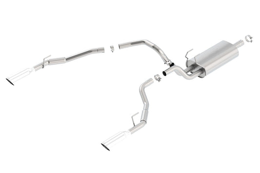 BORLA 140552 BORLA 140552 Cat-Back Performance Exhaust System for '09 Dodge 1500/ '10-'18 Ram 1500/ '19-'24 Ram Classic 1500 ONLY 5.7L V8 AT 2&4WD All Cab & Bed Config. "Through Bumper" Tip Exit.