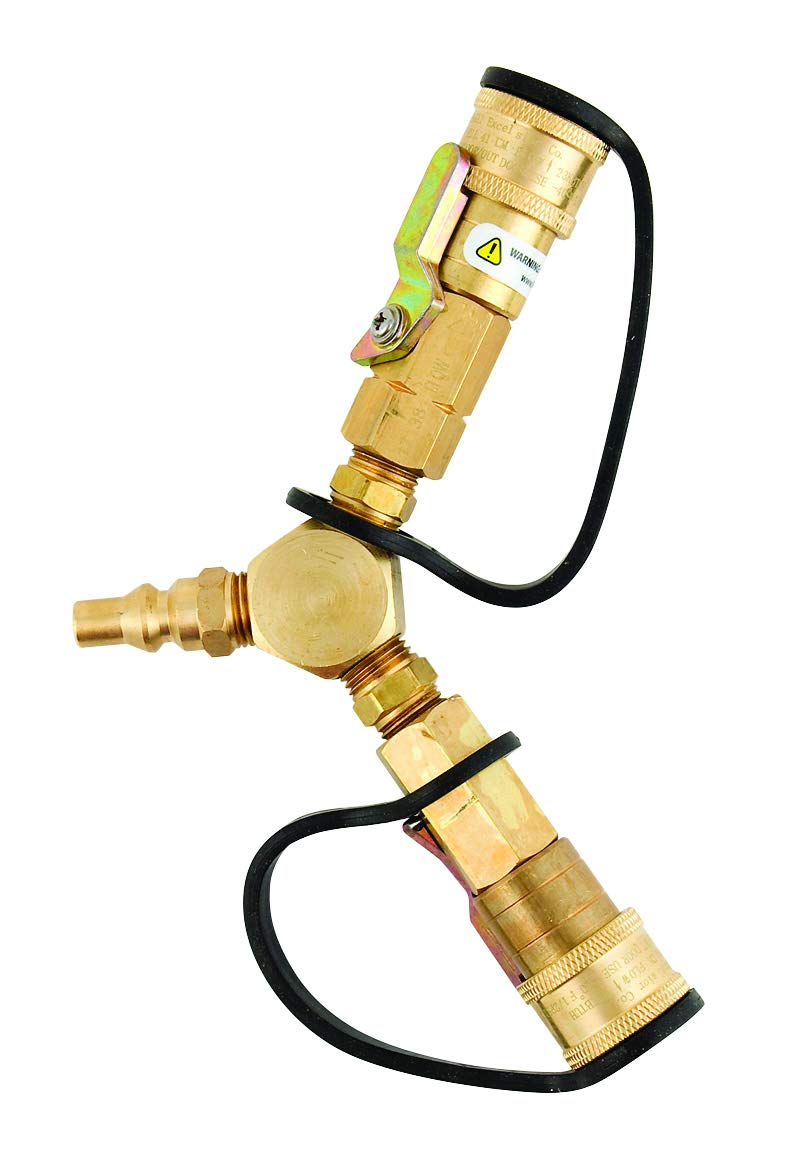 AP PRODUCTS ME23YP Ap Products ME23YP PROPANE 'Y' ADAPTER W/SHUT OFF