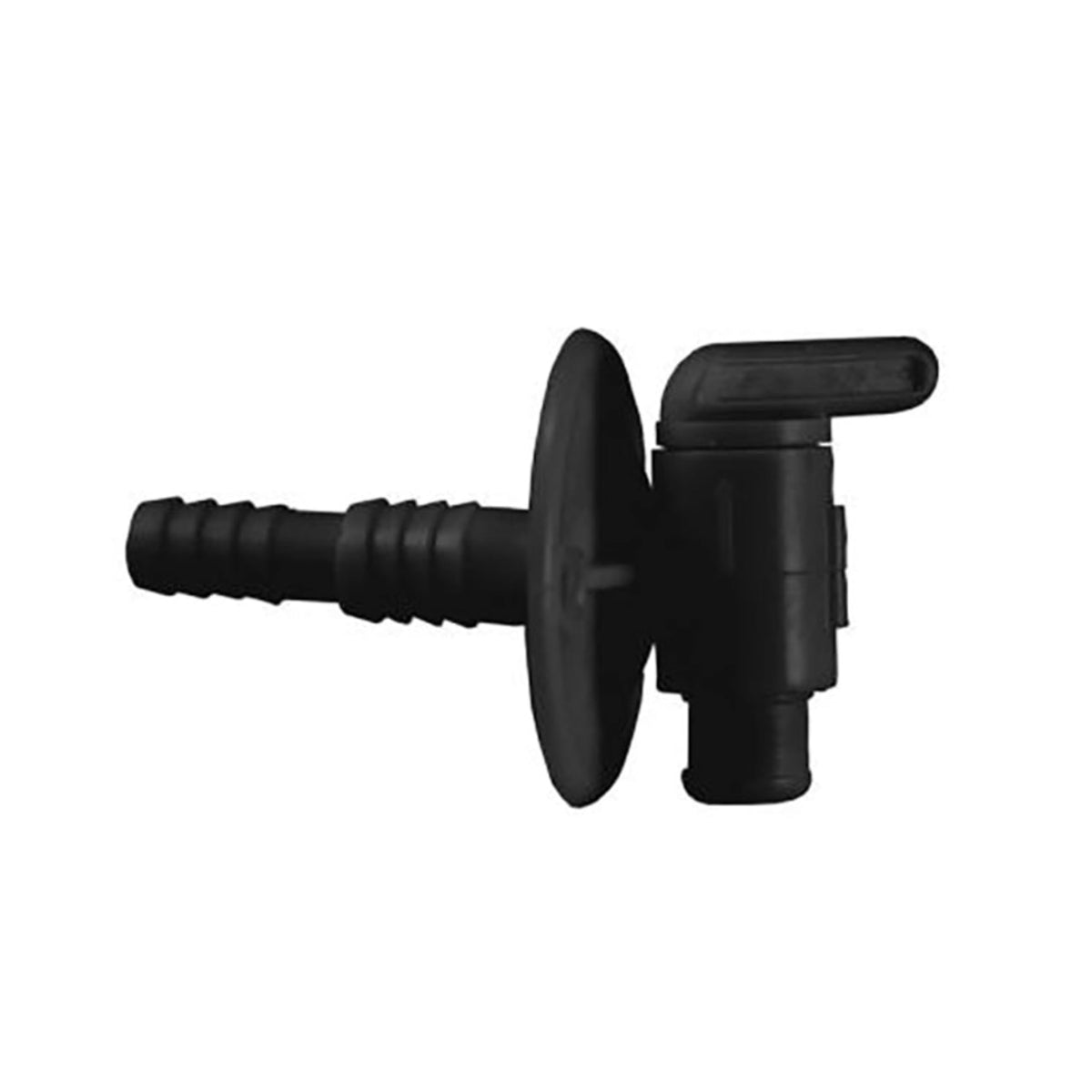JR PRODUCTS 04-62415 Jr Products 04-62415 DRAIN COCK - DUAL BARBED BLACK