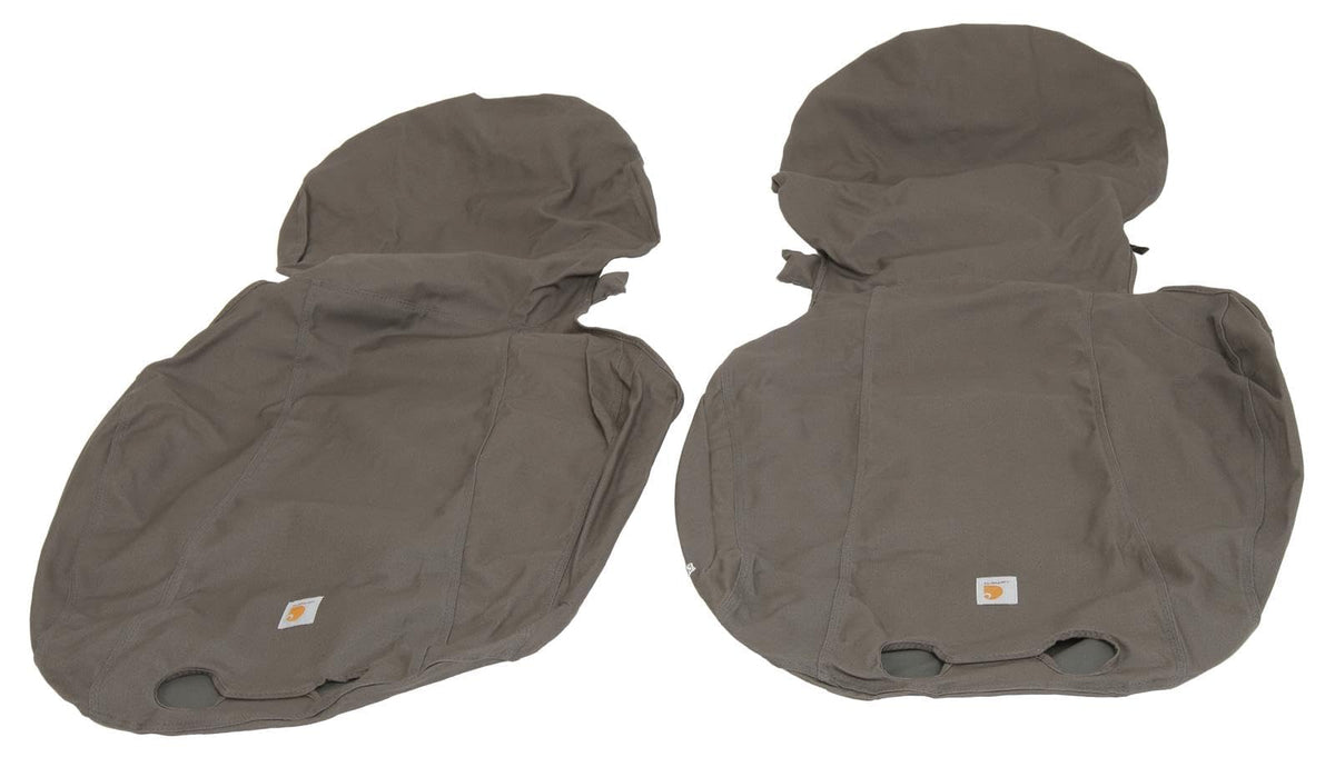 Covercraft SSC3480CAGY Covercraft Carhartt SeatSaver Custom Seat Covers – SSC3480CAGY – 1st Row 40/20/40 Bench Seat – for 2019-2020 Ford F-150, 2019-2022 F-250/F-350 – Gravel