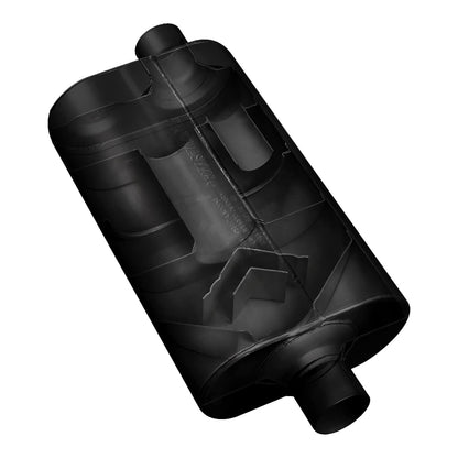 FLOWMASTER 53057 Flowmaster 53057 Super 50 Muffler - 3.00 Center In and 3.00 Offset Out - Moderate Sound