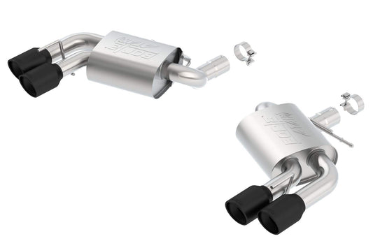 BORLA 11921CB BORLA 11921CB Axle-Back System for '16-'23 Chevrolet Camaro SS 6.2L V8 AT/MT W/Dual Mode Exh. (NPP) Valves Or Dual Split Rear Exit. BORLA Sys. Does NOT Include NPP Valves. Use 60605 To Add NPP Valves