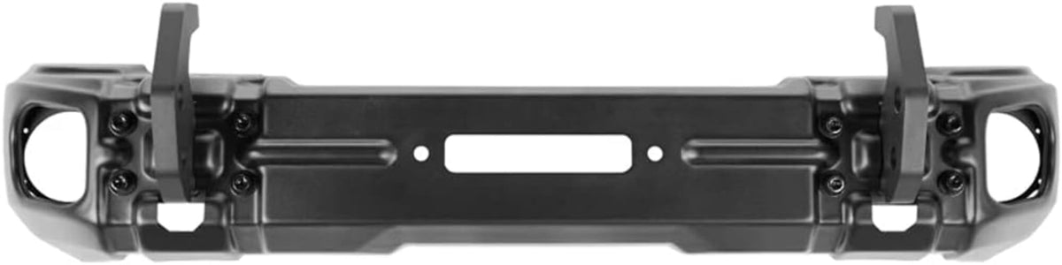 RUGGED RIDGE 11549.04 Rugged Ridge Arcus Bumper - Front, Stubby - Fits 2018–2025 Jeep Wrangler JL & 2020–2025 Jeep Gladiator JT - Trail-Proven Front Bumper with Satin Black Finish & Integrated Winch Plate