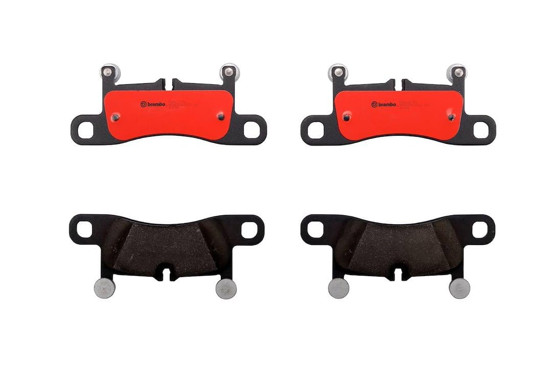 BREMBO P65027N Brembo P65027N Premium Ceramic Rear Disc Brake Pad Set PORSCHE/VW OE# 7P0698451