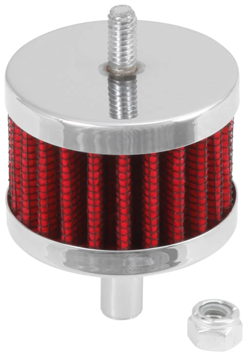 K&N FILTER 62-1090 K&N Vent Air Filter/ Breather: High Performance, Premium, Washable, Replacement Engine Filter: Flange Diameter: 0.25 In, Filter Height: 1.5 In, Flange Length: 0.875 In, Shape: Breather, 62-1090