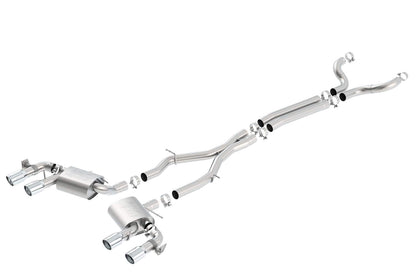 BORLA 140727 BORLA 140727 Cat-Back System for 2017-2023 Chevrolet Camaro ZL1 6.2L V8 Auto./ Manual Trans. With NPP (dual mode exhaust). NOT Recommended For Convertibles. Installation REQUIRES Cutting O.E. System