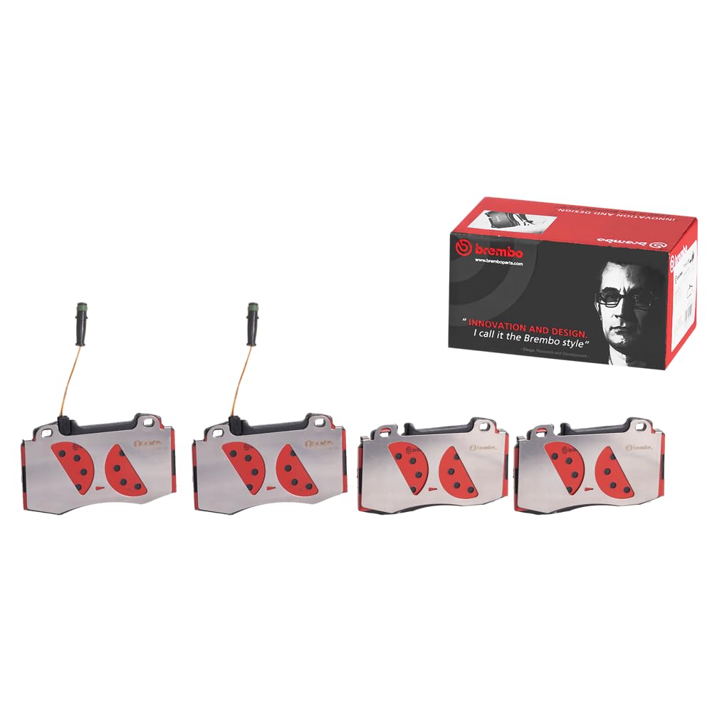 BREMBO P50041N Brembo P50041N Premium Ceramic Front Disc Brake Pad Set MERCEDES-BENZ OE# A0064201220