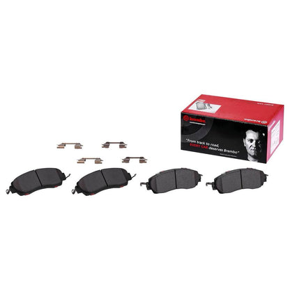 BREMBO P28098N Brembo P28098N Premium Ceramic Front Disc Brake Pad Set HONDA OE# 45022TLAA01