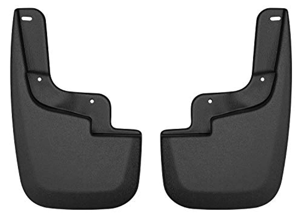Husky Liners 58231 Husky Liners - Front Mud Guards – Fits 2015-2022 Chevrolet Colorado/GMC Canyon w/o Flares or Cladding, Front Set - Black, 2 Pc – 58231