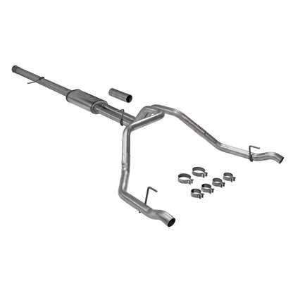FLOWMASTER 717890 Flowmaster 717890 FlowFX Cat-Back Exhaust Kit 3.5 Inch Dual 2.5 Inch Tailpipes 409 Stainless Steel Compatible with 2019-2023 Chevy Silverado GMC Sierra 1500 6.2L 2/4WD and all Wheelbases