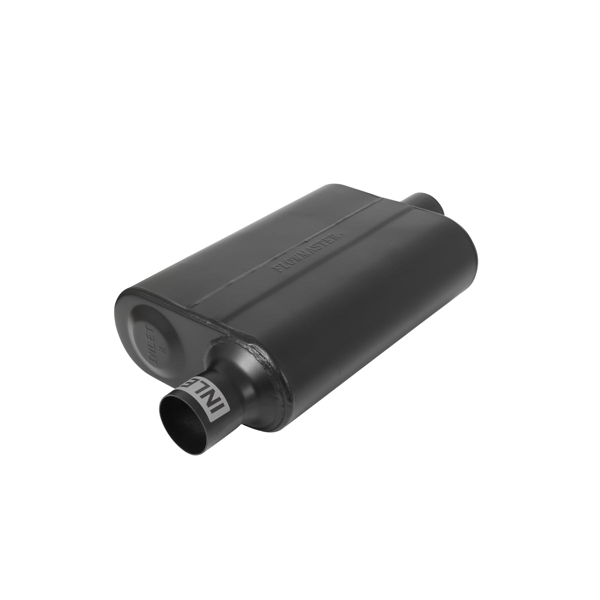 FLOWMASTER 842446 Flowmaster 842446 Super 44 Series Muffler 409S - 2.25 Offset In and 2.25 Center Out Aggressive Sound