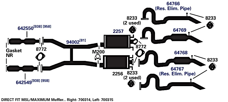 AP EXHAUST 642549 Ap Exhaust 642549 DIRECT FIT CATALYTIC CONVERTER