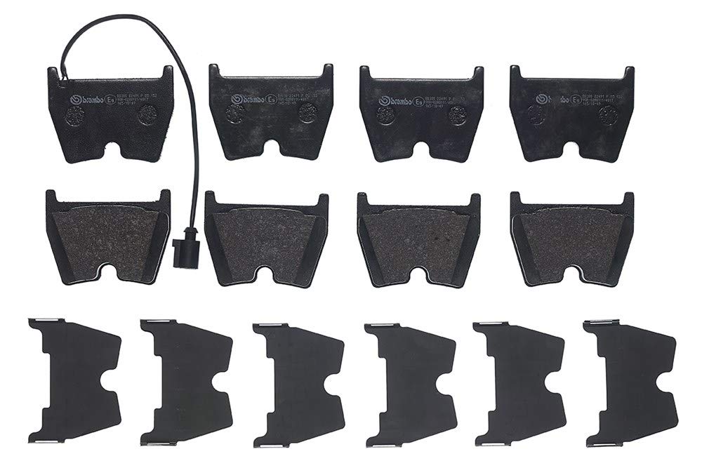 BREMBO P85152 Brembo P85152 Low-Met Front Disc Brake Pad Set AUDI OE# 8U0698151J