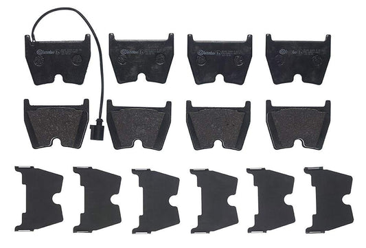 BREMBO P85152 Brembo P85152 Low-Met Front Disc Brake Pad Set AUDI OE# 8U0698151J