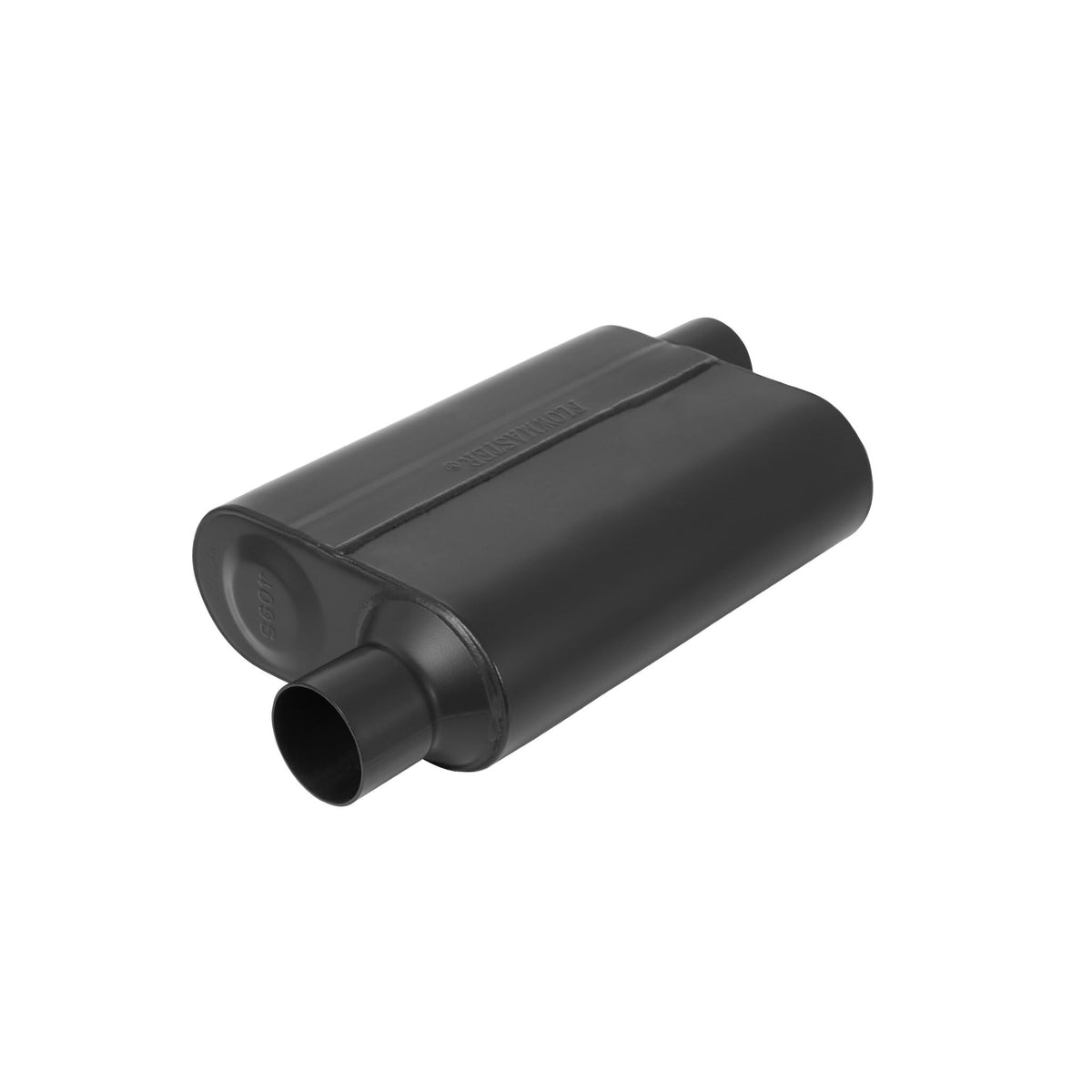 FLOWMASTER 8042543 Flowmaster 8042543 40 Series Muffler 409S - 2.50 Offset In and 2.50 Offset Out - Aggressive Sound