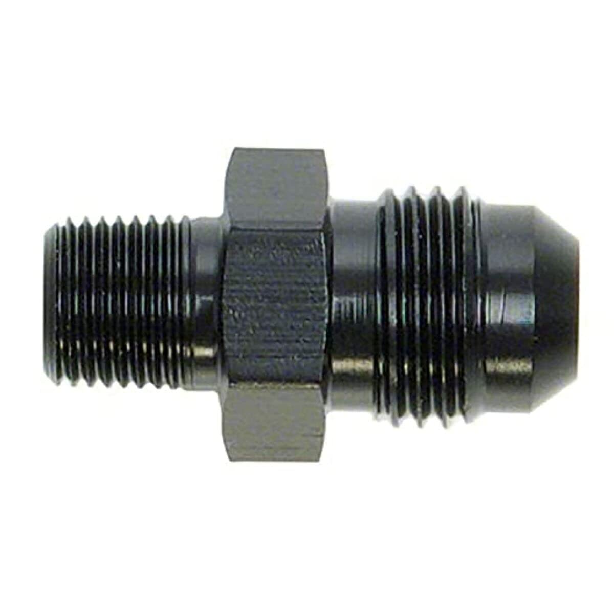 SPEEDFX 560496BK Speedfx 560496BK -4AN X1/4NPTF BLK ST FL TO PIPE ADP