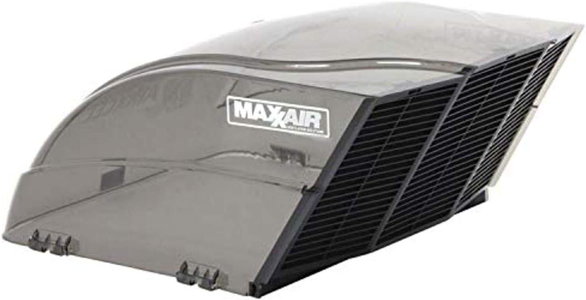 MAXXAIR VENT 00-955003 MAXXAIR FANMATE 00-955003 RV Fan and Vent Cover, Smoke