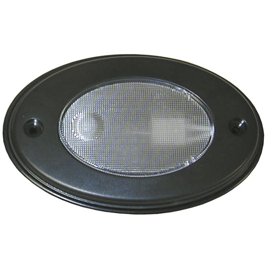 T-H MARINE OCL-1K-DP T-H Marine Supplies OCL-1K-DP Thma Oval Courtesy Light, Black
