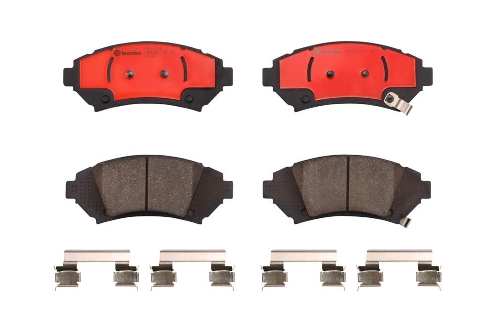 BREMBO P64001N Brembo P64001N Premium Ceramic Front Disc Brake Pad Set PONTIAC/CHEVROLET/BUICK OE# 88964119