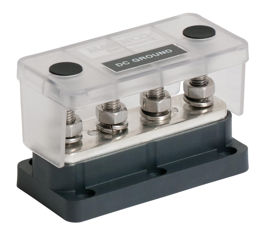 BEP 777-BB4S-500 BEP 777-BB4S-500 Marinco Power Products 500A 4 Stud Buss Bar