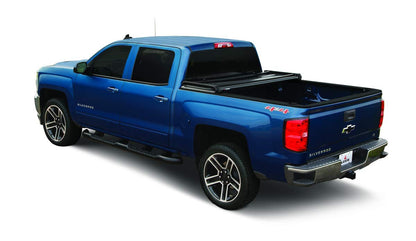 LEER 630120 LEER Latitude | Fits 2014-2018 GM Chevy Silverado/GMC Sierra with 5.8 FT Bed | Easy Install, Soft Tri-Fold Truck Bed Tonneau Cover