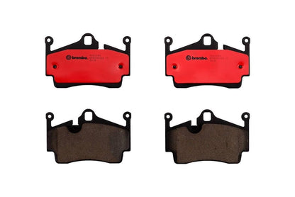 BREMBO P65028N Brembo P65028N Premium Ceramic Rear Disc Brake Pad Set PORSCHE OE# 98735293901
