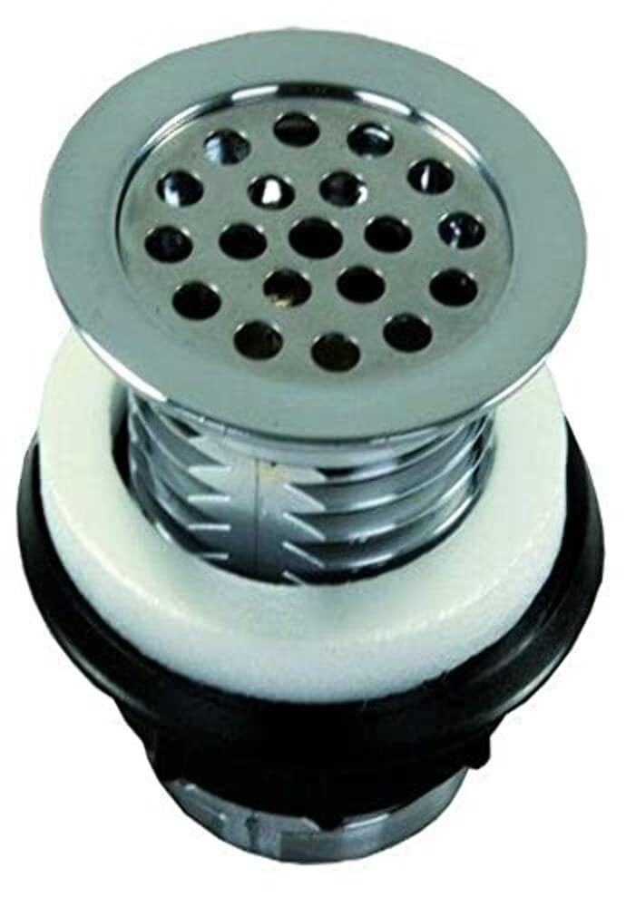 JR PRODUCTS 95175 JR Products 95175 Shower Strainer with Grid - Chrome