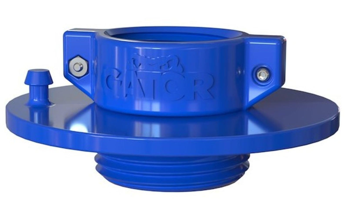 DURAFLEX 21953 Duraflex Gator® Waste Holding Tank Fitting 21953, for Use with Gator Portable Waste Tank, 1 Inch NTP and Hose Fitting Ring Assembly, Single