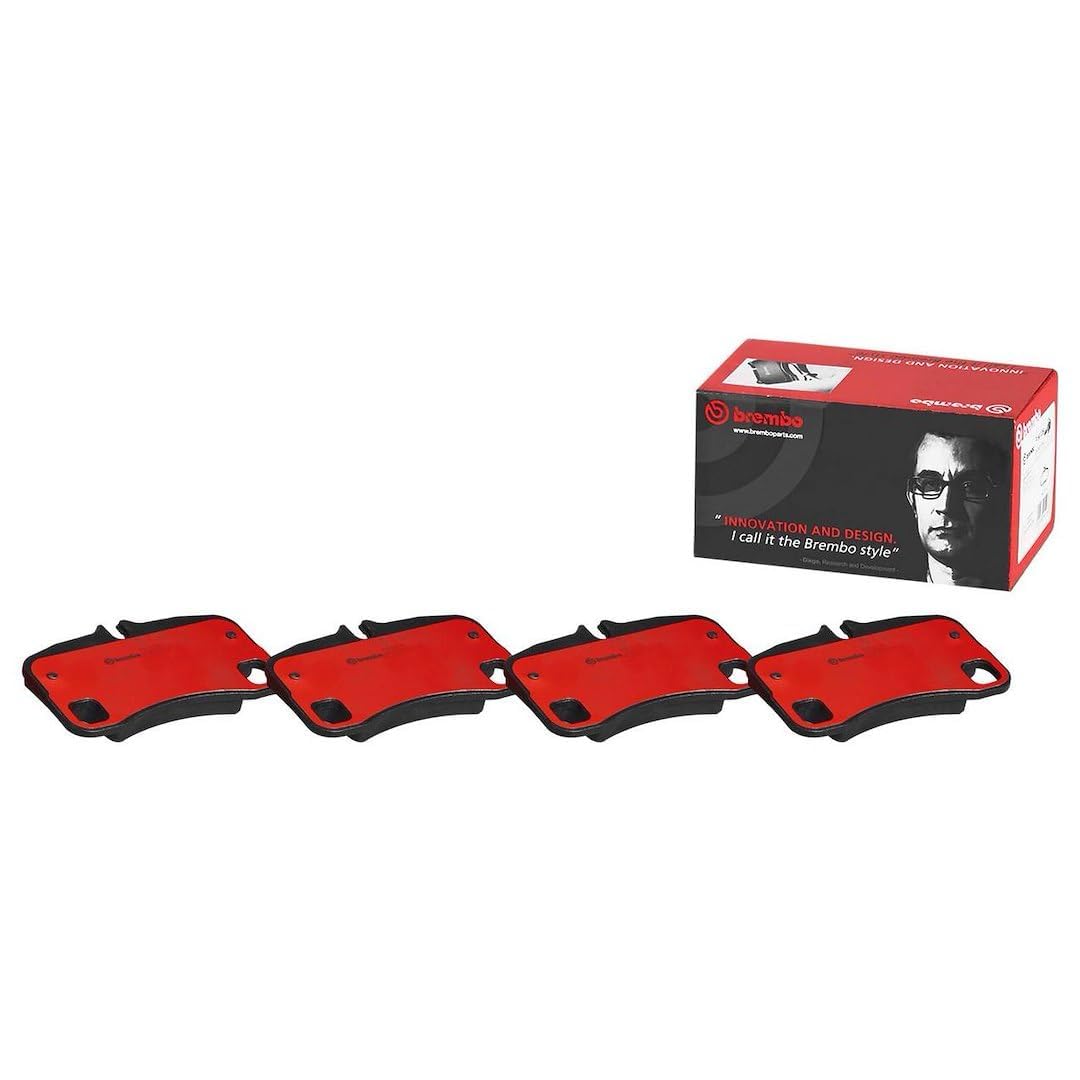 BREMBO P65022N Brembo P65022N Premium Ceramic Rear Disc Brake Pad Set PORSCHE OE# 99735294905