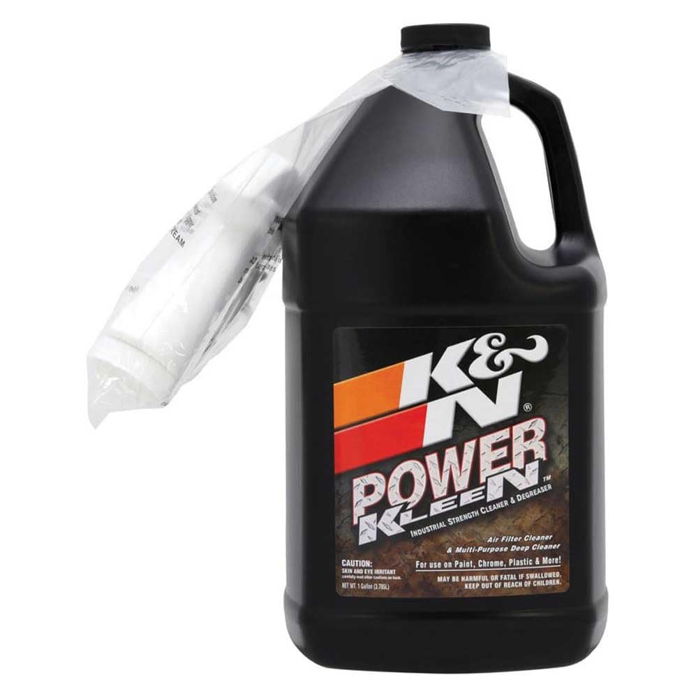 K&N FILTER 99-0635 K&N Air Filter Cleaner and Degreaser: Power Kleen; 1 Gallon; Restore Engine Air Filter Performance, 99-0635