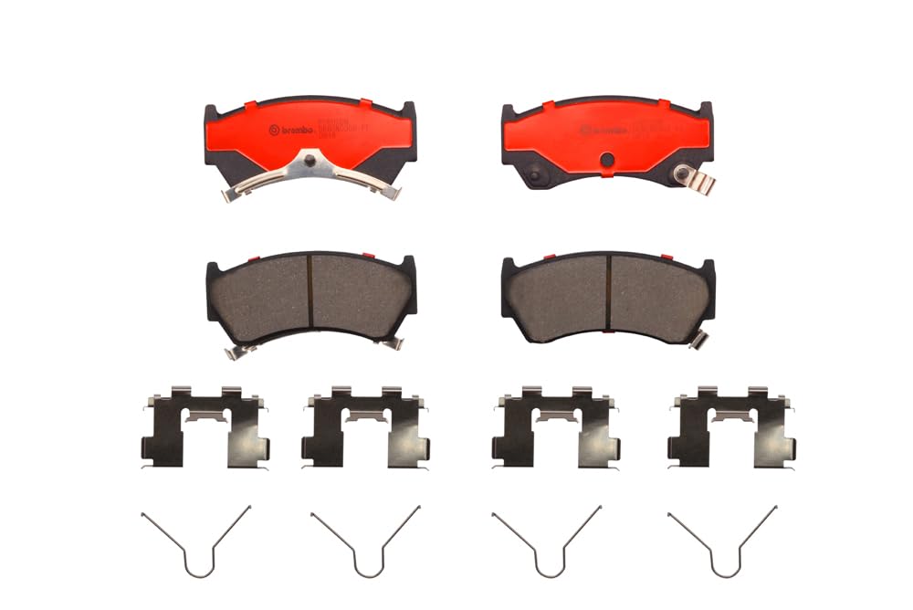 BREMBO P56026N Brembo P56026N Premium Ceramic Front Disc Brake Pad Set NISSAN OE# 410600M892