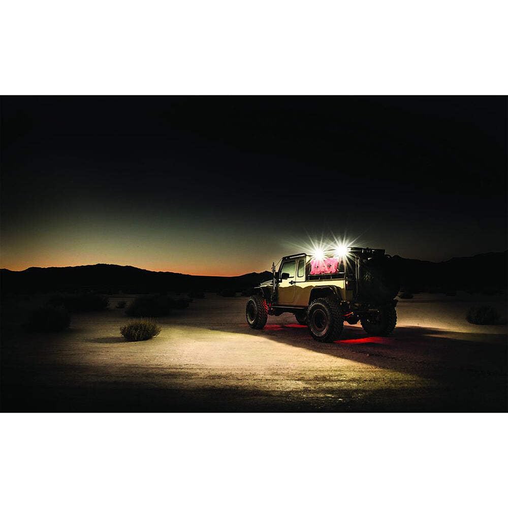 Rigid Industries 681513 Rigid Industries D-Series 2x2 115 Degree DC LED Light Pod Scene