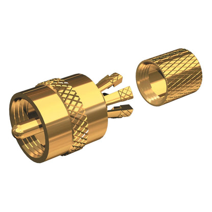 SHAKESPEARE PL-259-CP-G Shakespeare 3003.4061 PL-259-CP-G Marine Center Pin Connector,Gold