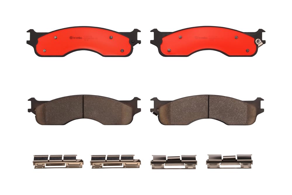 BREMBO P18011N Brembo P18011N Premium Ceramic Front Disc Brake Pad Set DODGE OE# 5139909AA