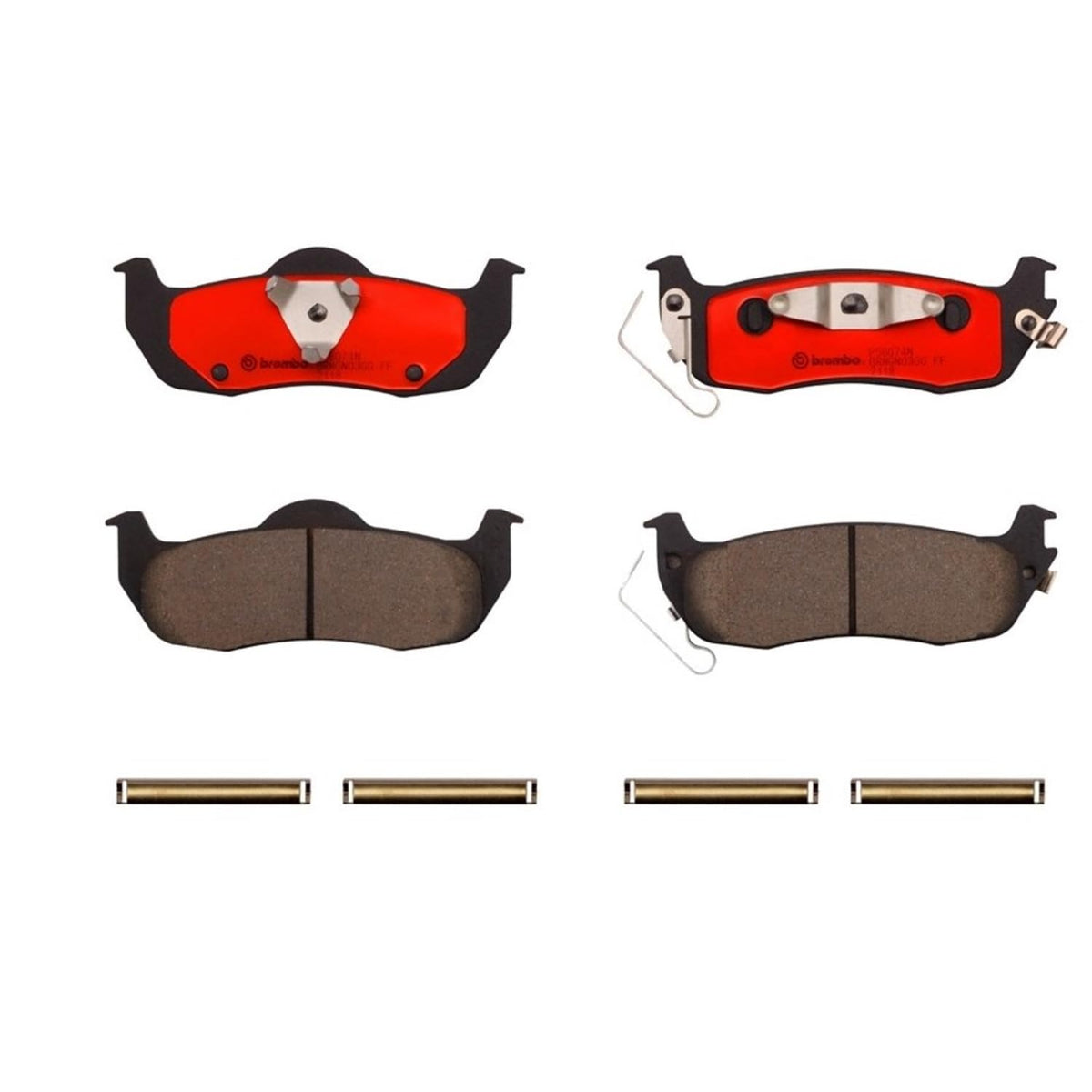 BREMBO P56074N Brembo P56074N Premium Ceramic Rear Disc Brake Pad Set INFINITI/NISSAN OE# 440607S025