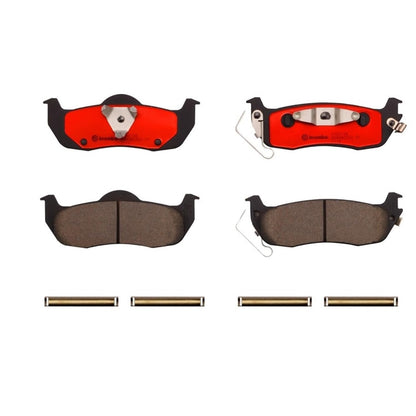 BREMBO P56074N Brembo P56074N Premium Ceramic Rear Disc Brake Pad Set INFINITI/NISSAN OE# 440607S025