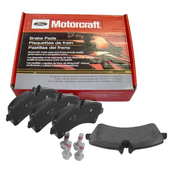 Motorcraft BRF1957 Standard Premium Ceramic Disc Brake Pads, Black