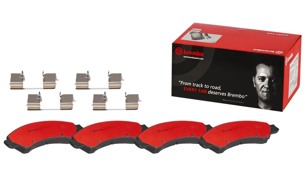 BREMBO P10034N Brembo P10034N Premium Ceramic Front Disc Brake Pad Set CADILLAC OE# 89059119