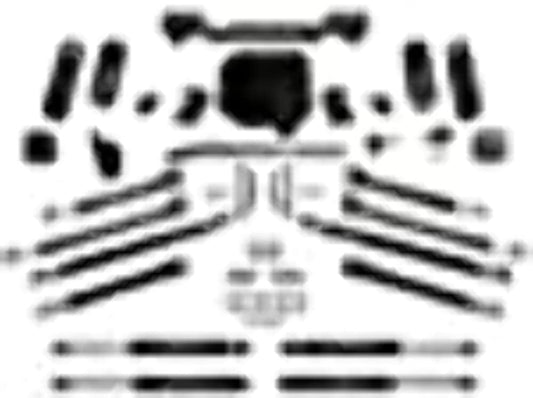FABTECH FTS24252 Fabtech FTS24252 Long Arm Kit Rear For PN[K4169M/K4169DL/K4170DL] Long Arm Kit